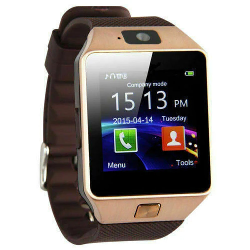 Bluetooth Smart Watch W/Camera Waterproof Phone Mate for Android Samsung Iphone