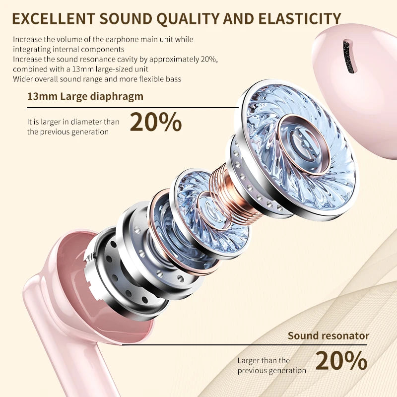 Xiaomi  TWS Bluetooth5.3 Earphones Noise Reduction AP09 Wireless  in Ear Headphones Hifi Stereo Sound Headset Earbuds